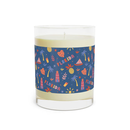 Florida Tropical Design Scented Soy Aromatherapy Candle