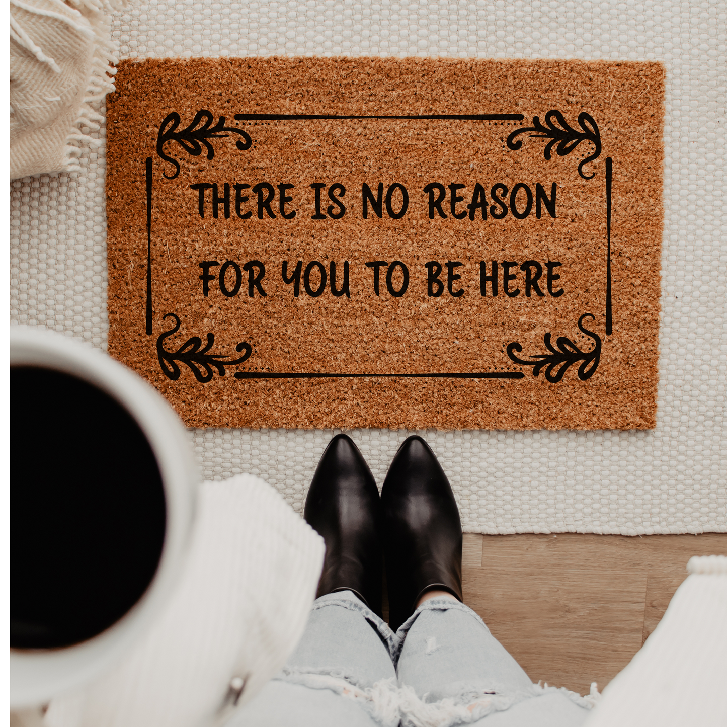 Funny Doormat Welcome  Door Mat Housewarming Gift - Design Club Home