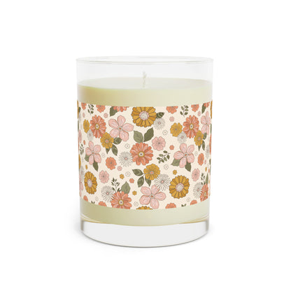 Pastel Flower Aromatherapy Boho Candle