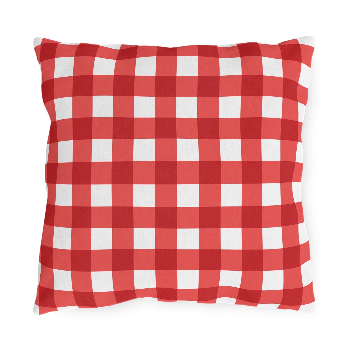 Red Plaid Indoor/Outdoor Pillows