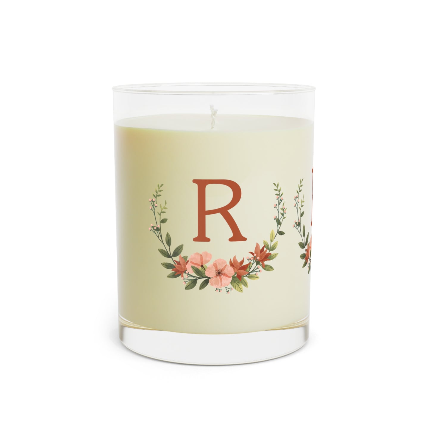 Personalized Soy Wax Candles - Monogram Luxury Aromatherapy Candle Decor - Custom Gift for Candle Lovers - Custom Housewarming Gift