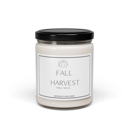 Fall Harvest Holiday Collection Scented Candle Modern Minimalist Home Decor Autumn Candle