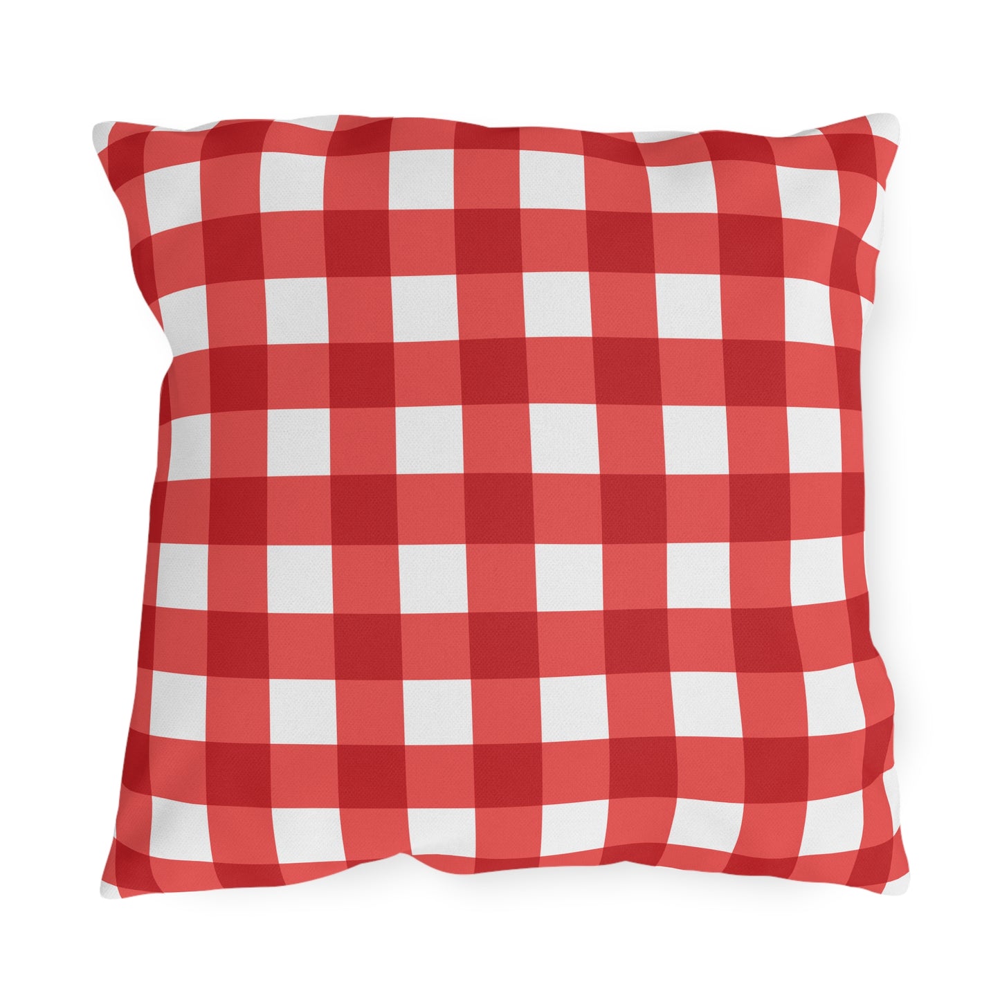 Red Plaid Indoor/Outdoor Pillows