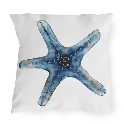 Starfish Outdoor Pillow Coastal Beach Home Gift