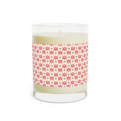 Pink Scented Soy Wax Candle