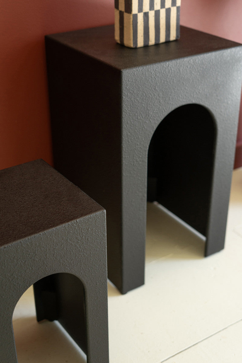 Black Side Tables Set of 3