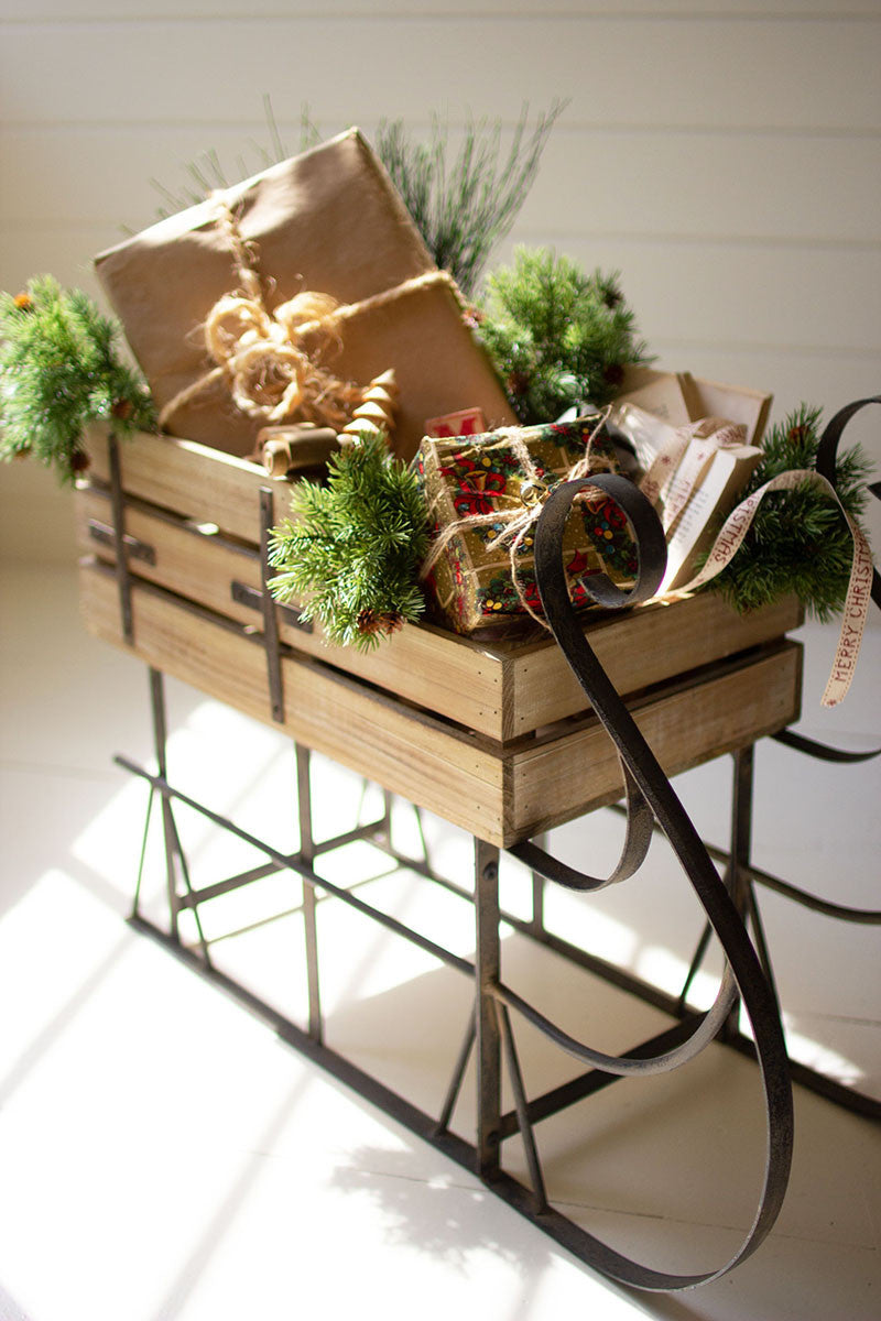 Sled Christmas Home Decoration and Gifts | Holiday Wedding - Design Club Home