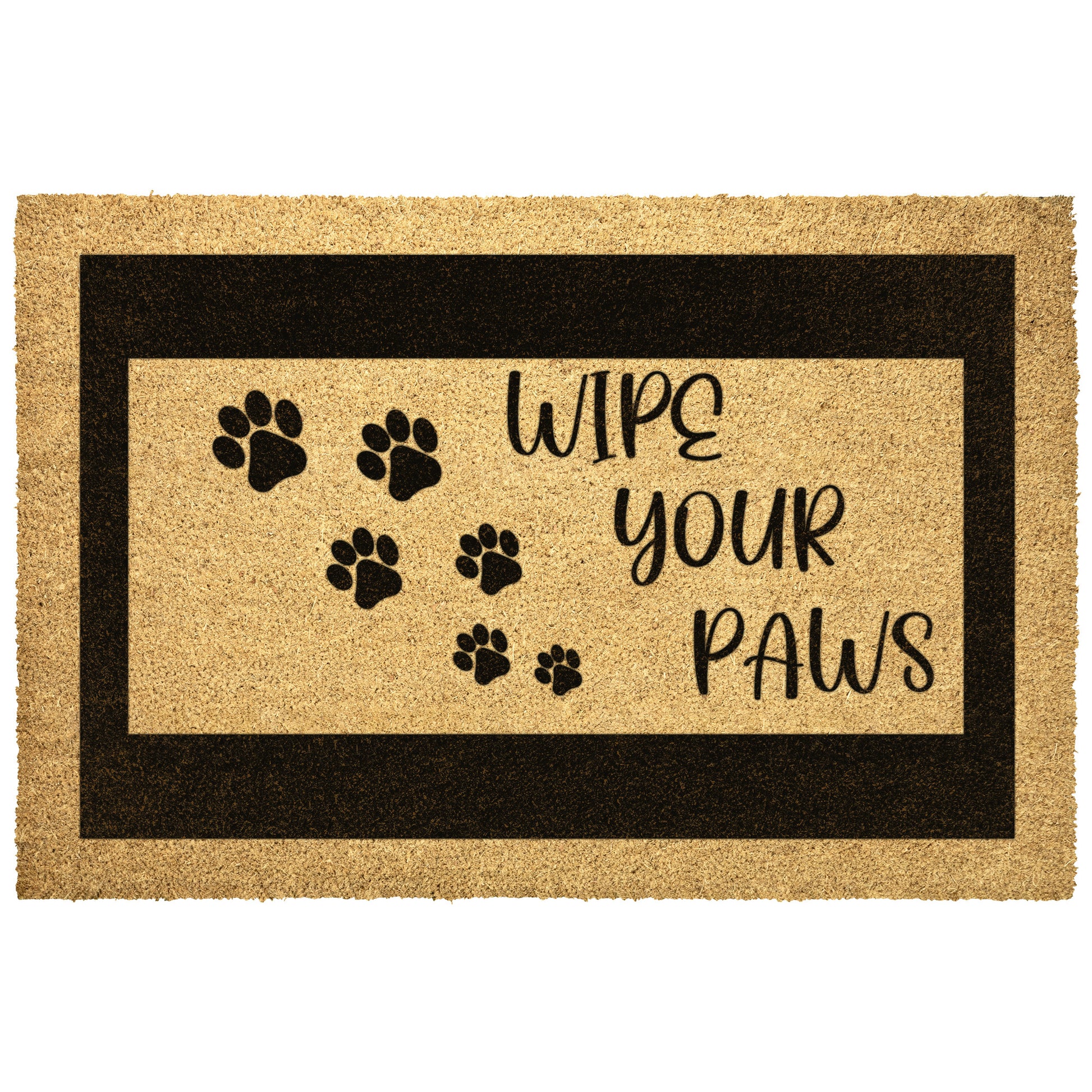 Funny Doormat Welcome Dog and Cat Lovers Housewarming Wedding GIft - Design Club Home