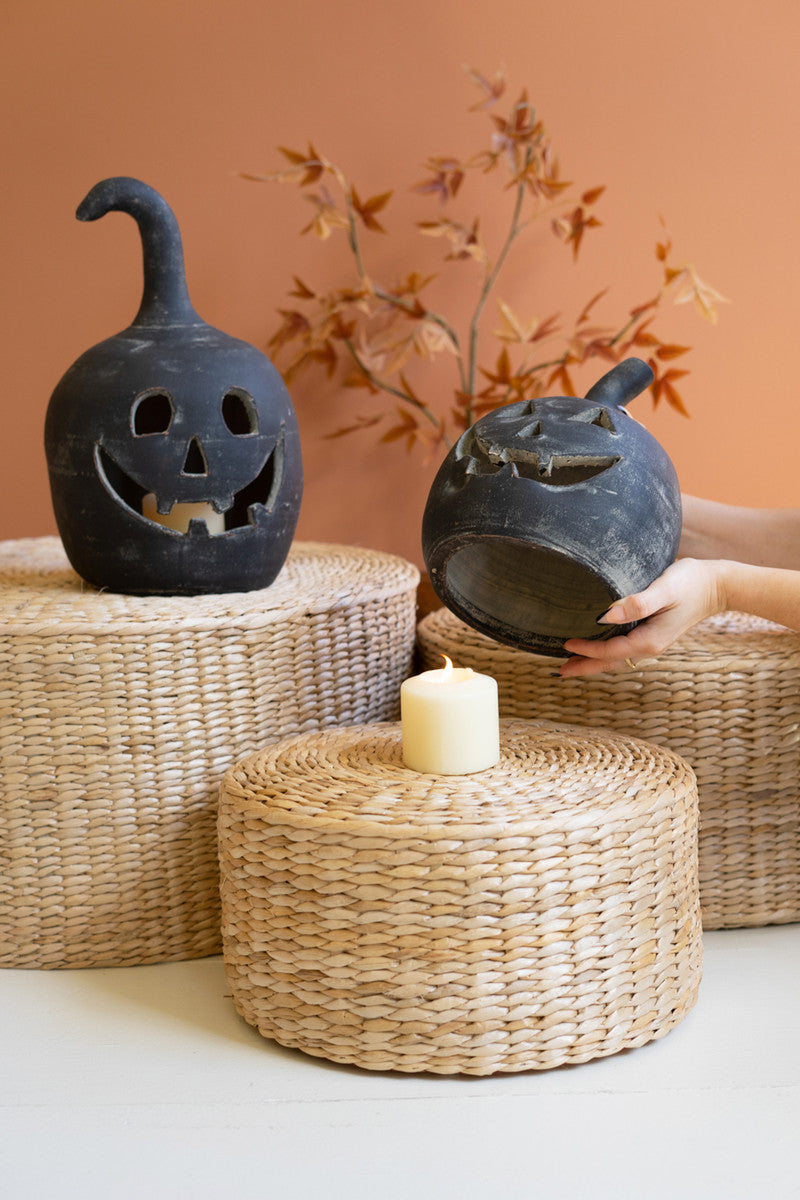 Black Jack O Lanterns Set of 2