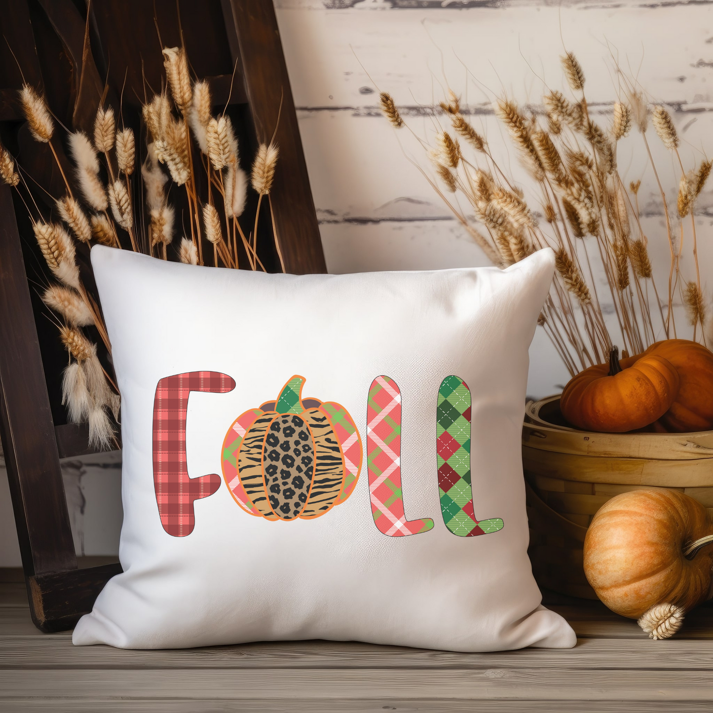 Fall Pillow, Autumn Decoration, Retro Fall Pillow, Pumpkin Pillow, Farmhouse, Housewarming Gift - Design Club Home