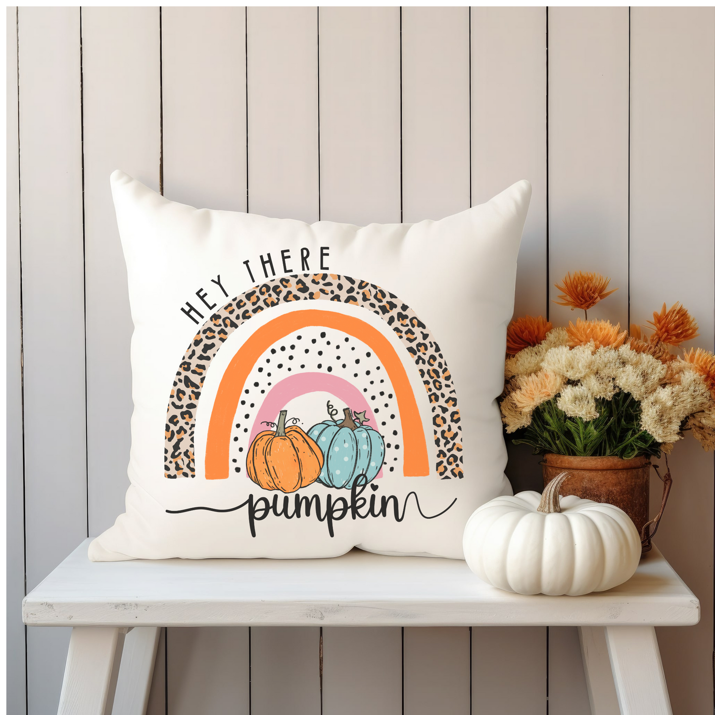 Pumpkin Fall Throw Pillow Farmhouse Autumn Boho Home Decoration Pillow Thanksgiving Home Gift - Design Club Home