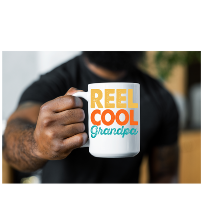 Grandpa Coffee Mug, Grandad Birthday Gift, Fathers Day Gift from grandaughter, grandons, Christmas Gift 15oz - Design Club Home