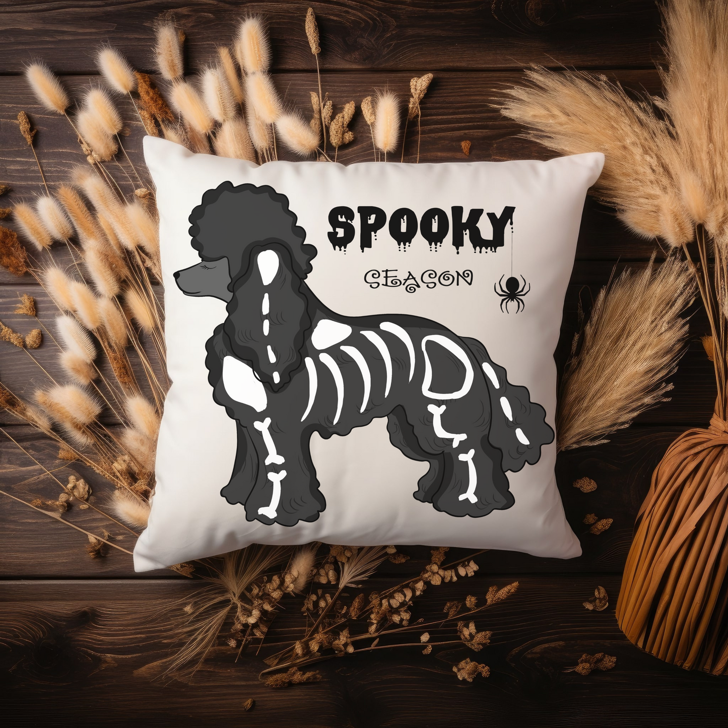 Halloween Dog Pillow Spooky Decoration Dog Lovers Gift For Home