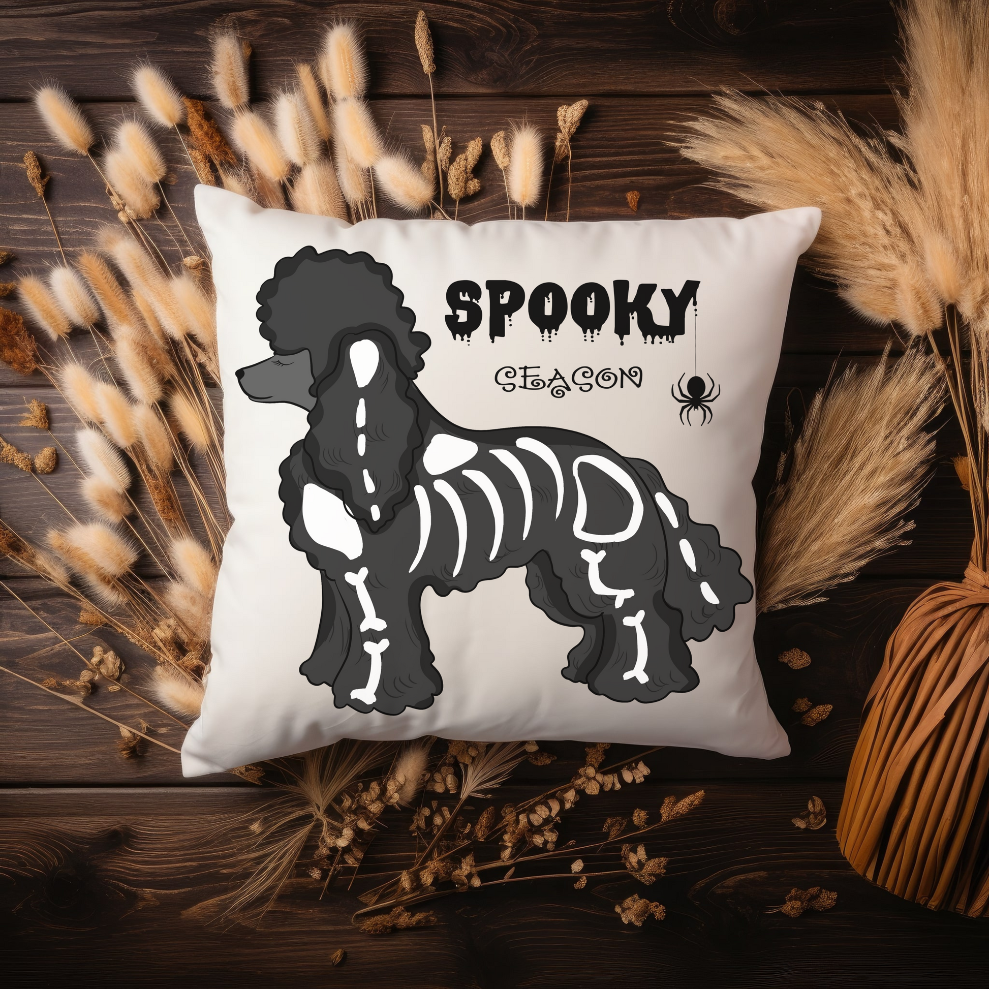 Halloween Dog Pillow Spooky Decoration Dog Lovers Gift For Home - Design Club Home