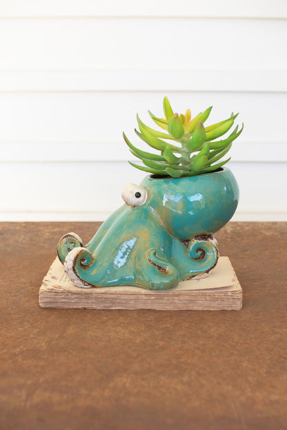 ceramic octopus planter - Design Club Home
