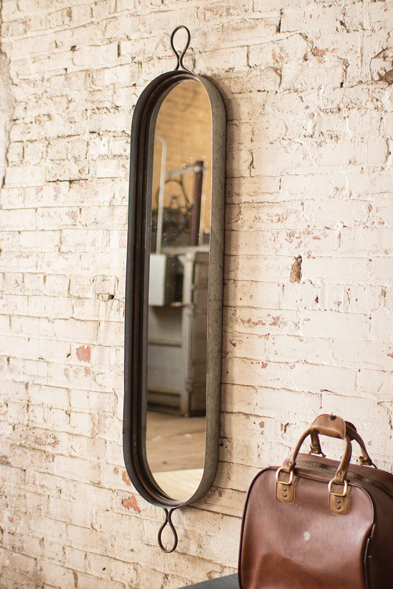 tall oval wall mirror - Design Club Home