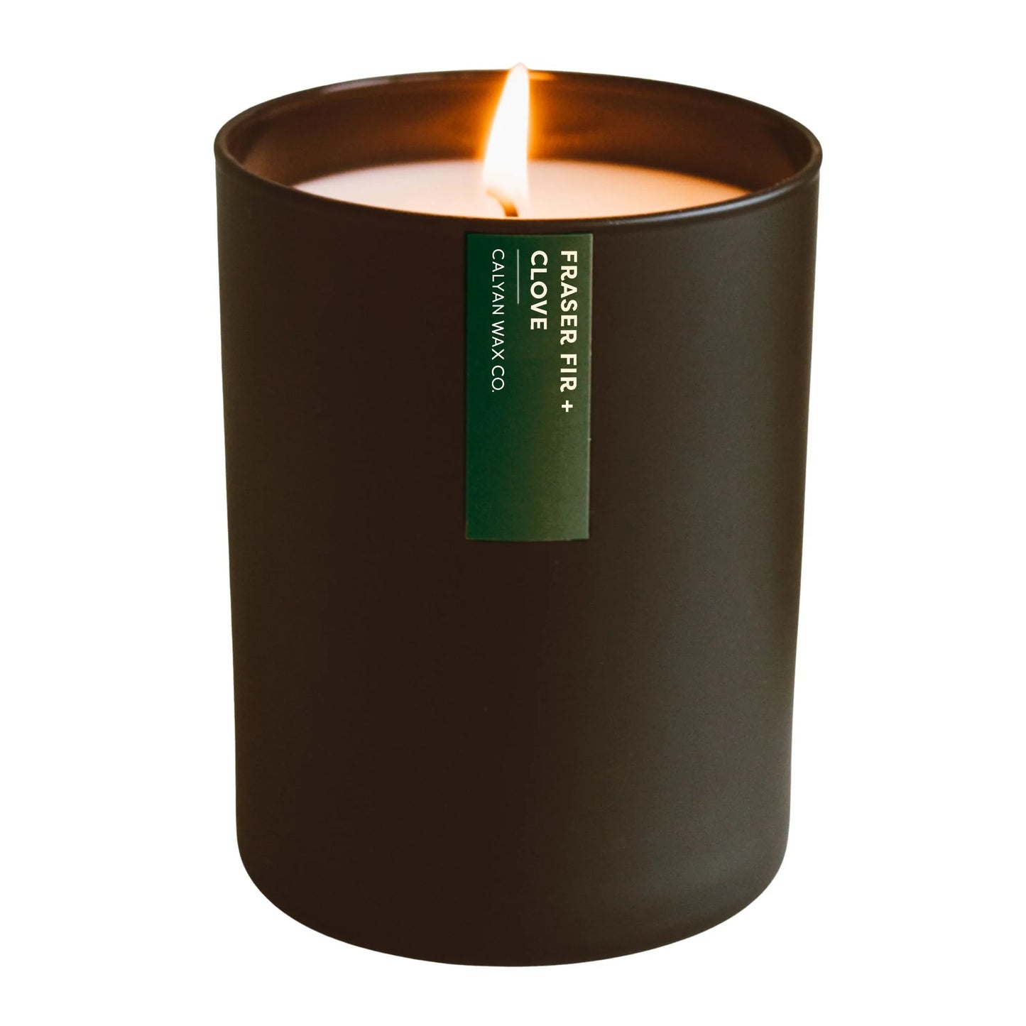 Fraser Fir + Clove Matte Black Tumbler Soy Candle | Limited Release - Design Club Home