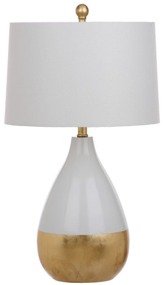 KINGSHIP WHITE AND GOLD TABLE LAMP - SET OF 2 - Design Club Home
